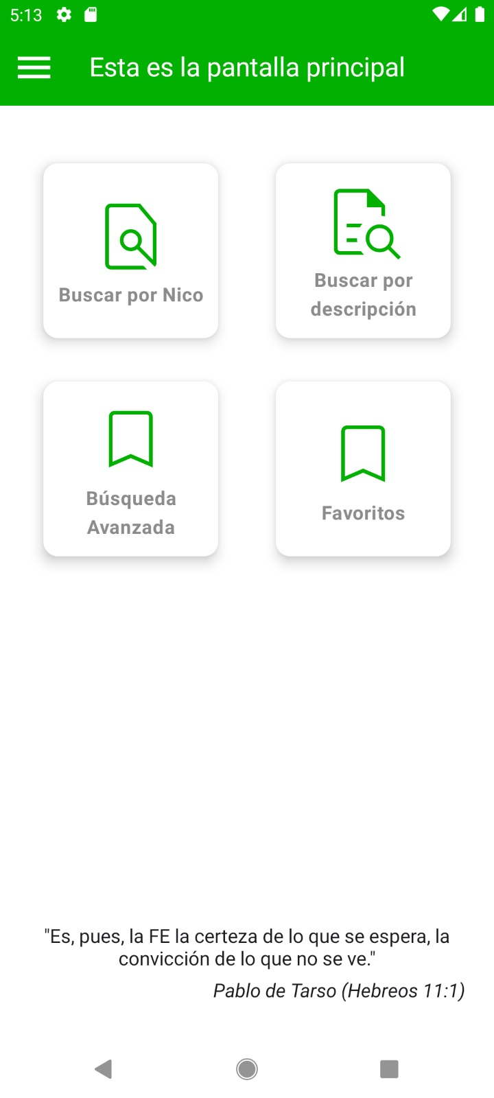 Dashboard real de la app iTigie